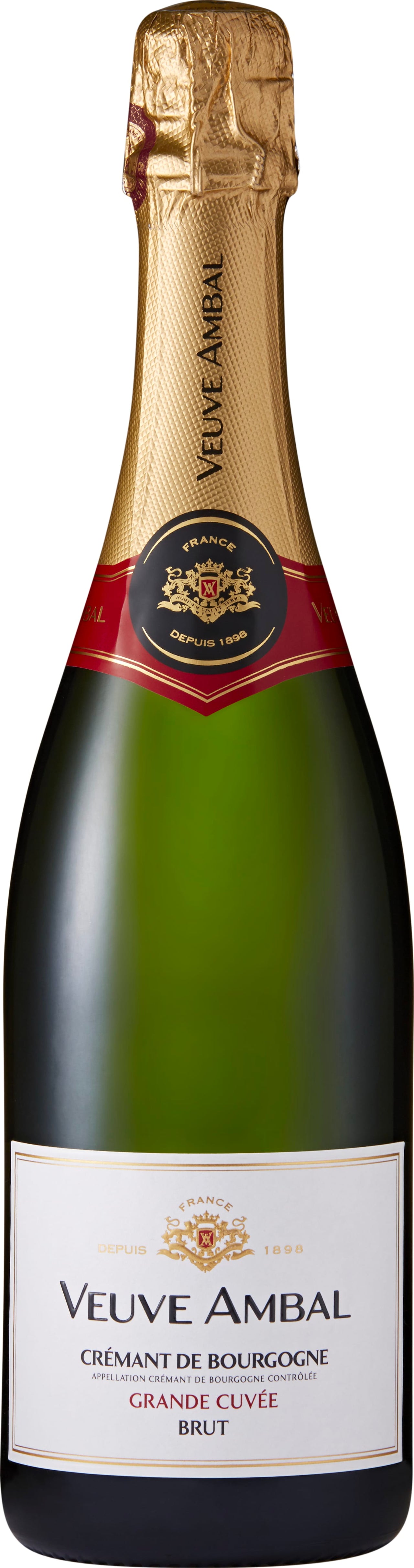 Veuve Ambal Cremant de Bourgogne Brut, Grande Cuvee 75cl NV - Buy Veuve Ambal Wines from GREAT WINES DIRECT wine shop