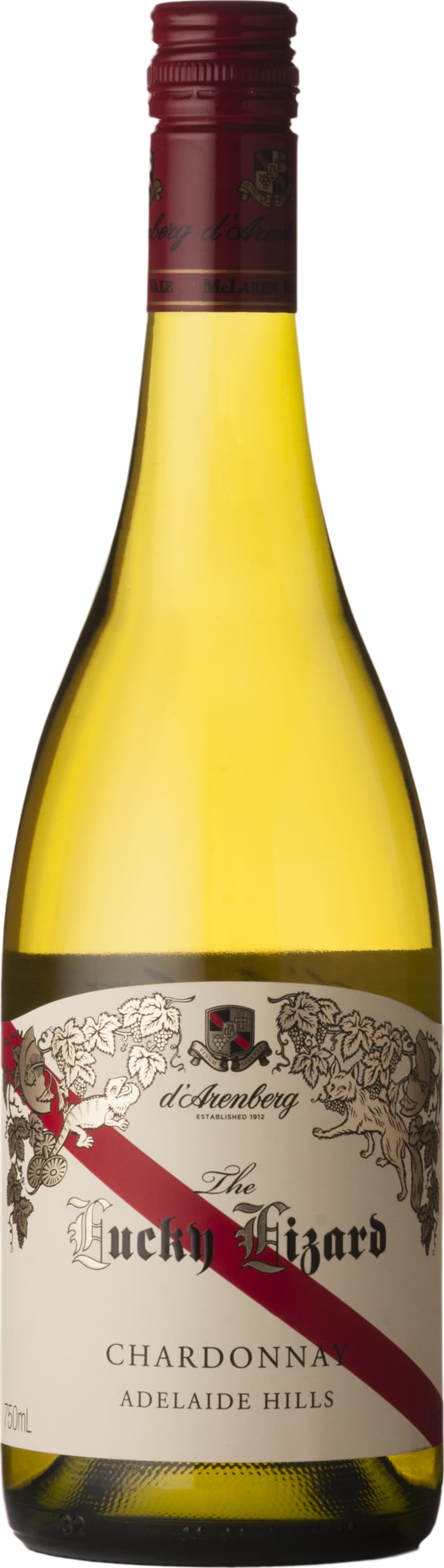 D Arenberg The Lucky Lizard Chardonnay 2020 75cl
