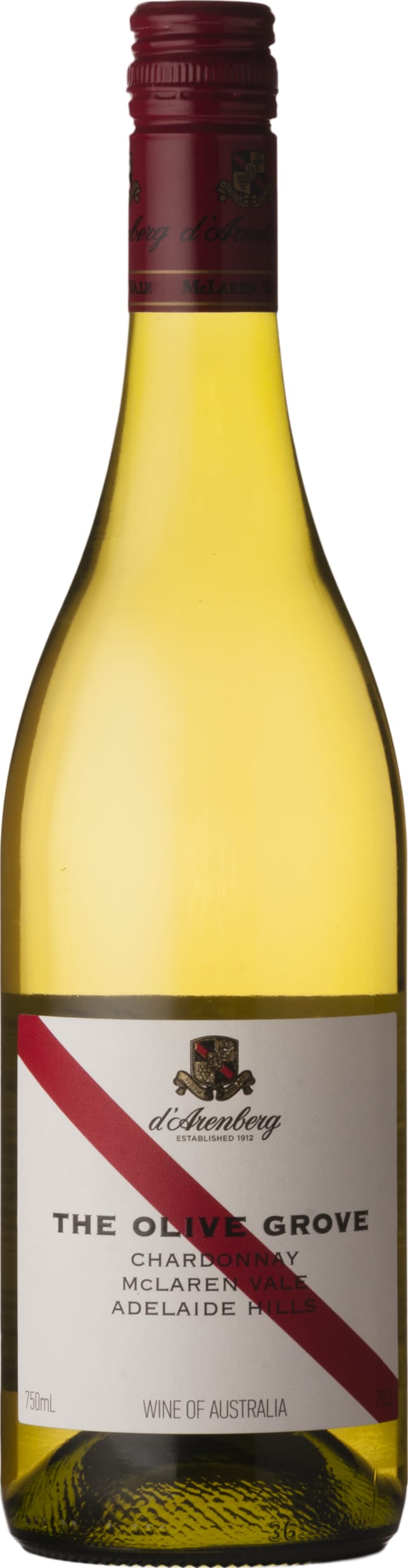 D Arenberg The Olive Grove Chardonnay 2022 75cl