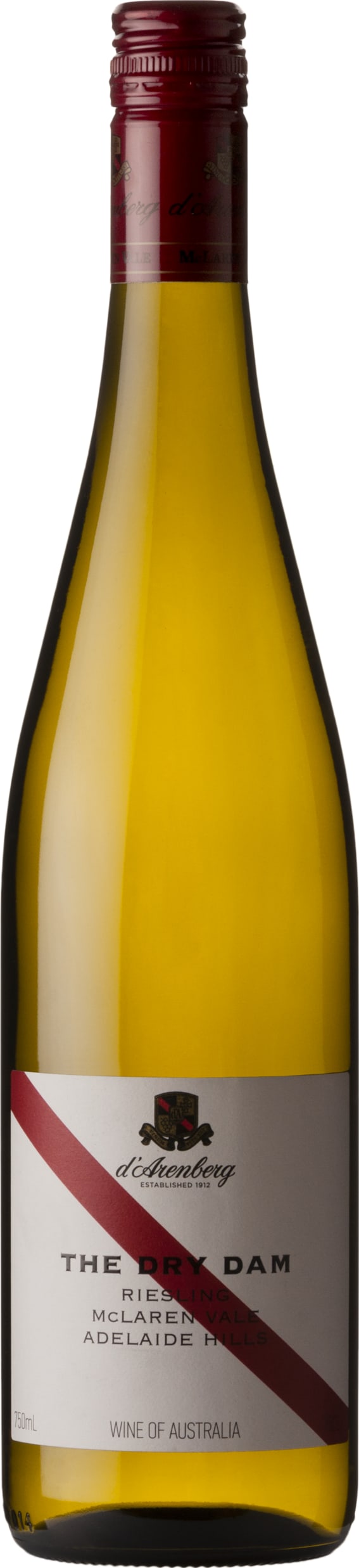 D Arenberg The Dry Dam Riesling 2025 75cl