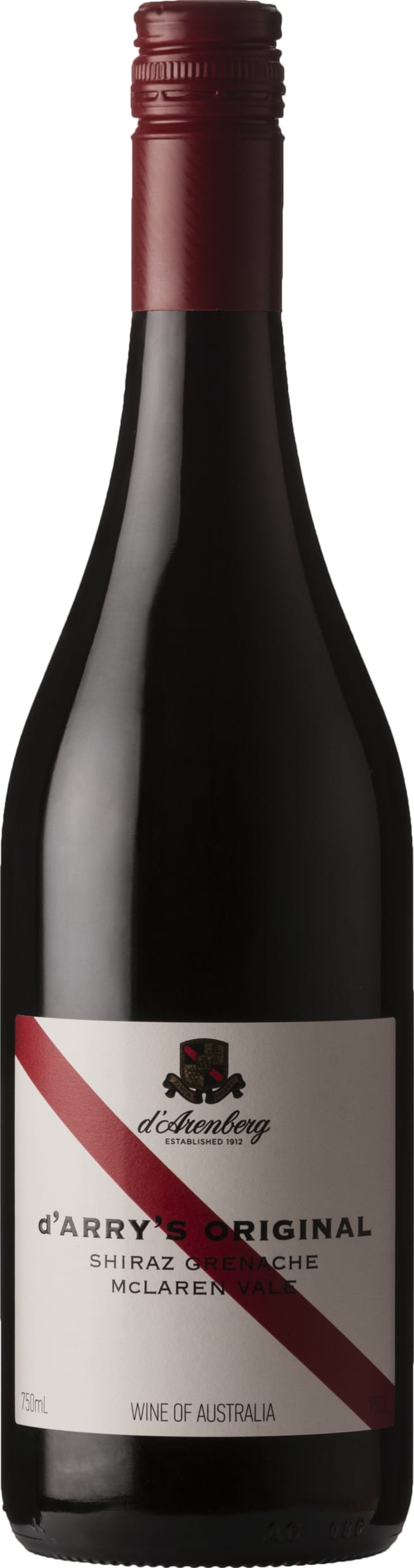 D Arenberg d'Arry's Original Shiraz Grenache 2020 75cl - Buy D Arenberg Wines from GREAT WINES DIRECT wine shop