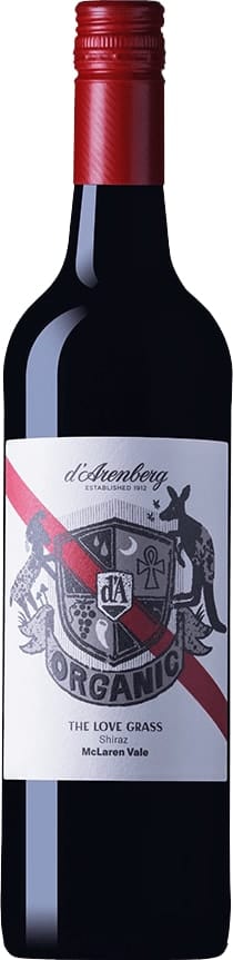 D Arenberg The Love Grass Shiraz Organic 2020 75cl