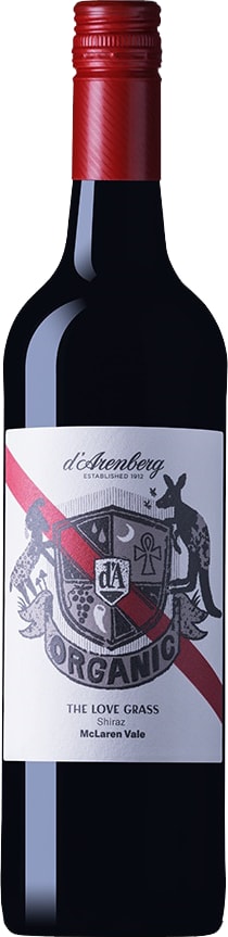 D Arenberg The Love Grass Shiraz Organic 2021 75cl