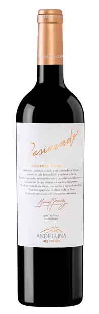 Thumbnail for Andeluna 'Pasionado', Uco Valley, Cabernet Franc 2021 75cl