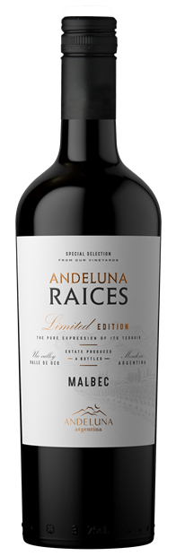 Andeluna 'Raices', Uco Valley, Malbec 2024 75cl