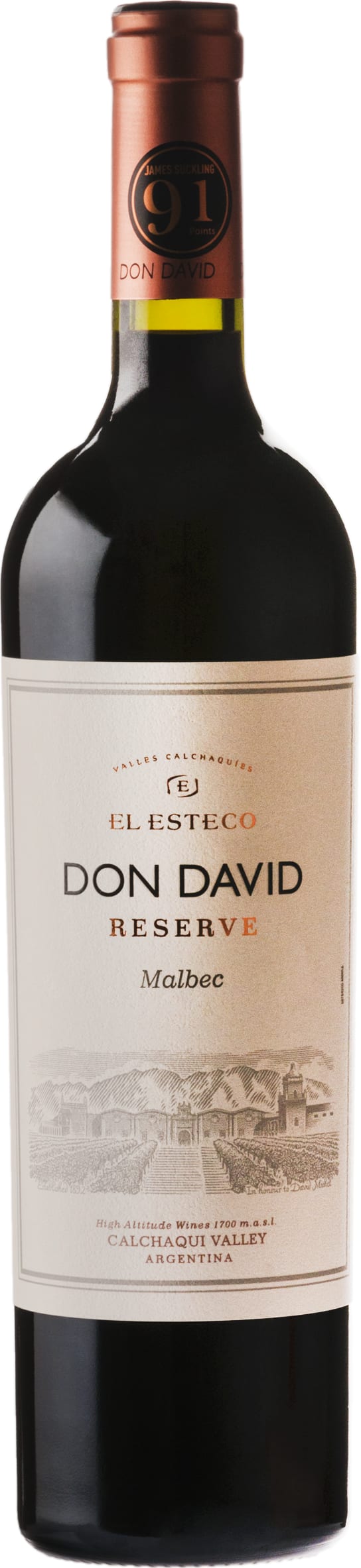 El Esteco Don David Malbec 2023 75cl - Buy El Esteco Wines from GREAT WINES DIRECT wine shop