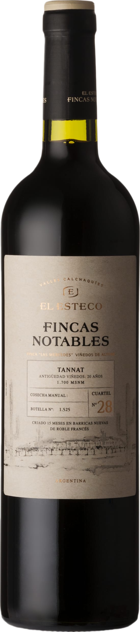 El Esteco Finca Notables Tannat 2020 75cl
