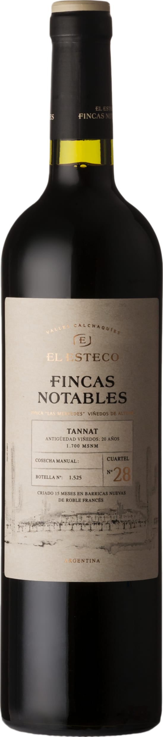 El Esteco Finca Notables Tannat 2020 75cl - Buy El Esteco Wines from GREAT WINES DIRECT wine shop