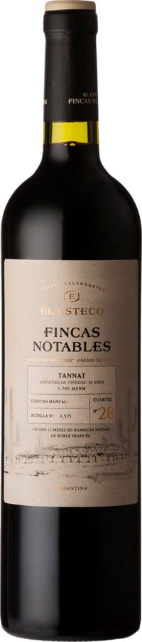 Thumbnail for El Esteco Finca Notables Tannat 2020 75cl