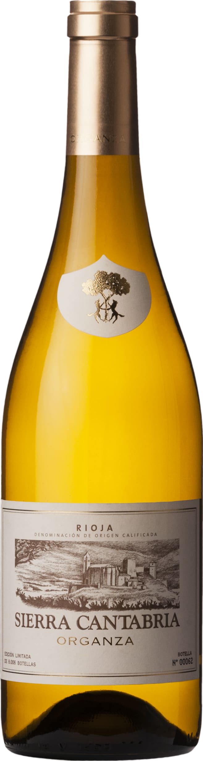 Vinedos Sierra Cantabria Rioja Blanco Organza 2022 75cl