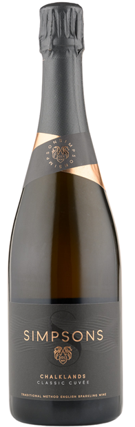 Simpsons Wine Estate, Kent, 'Chalklands', Classic Cuvee Brut NV 75cl - Buy Simpsons Wine Estate Wines from GREAT WINES DIRECT wine shop