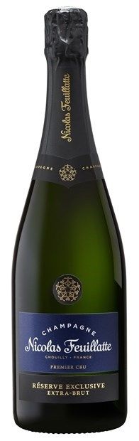 Champagne Nicolas Feuillatte, Reserve Exclusive 1er Cru Extra Brut NV 75cl