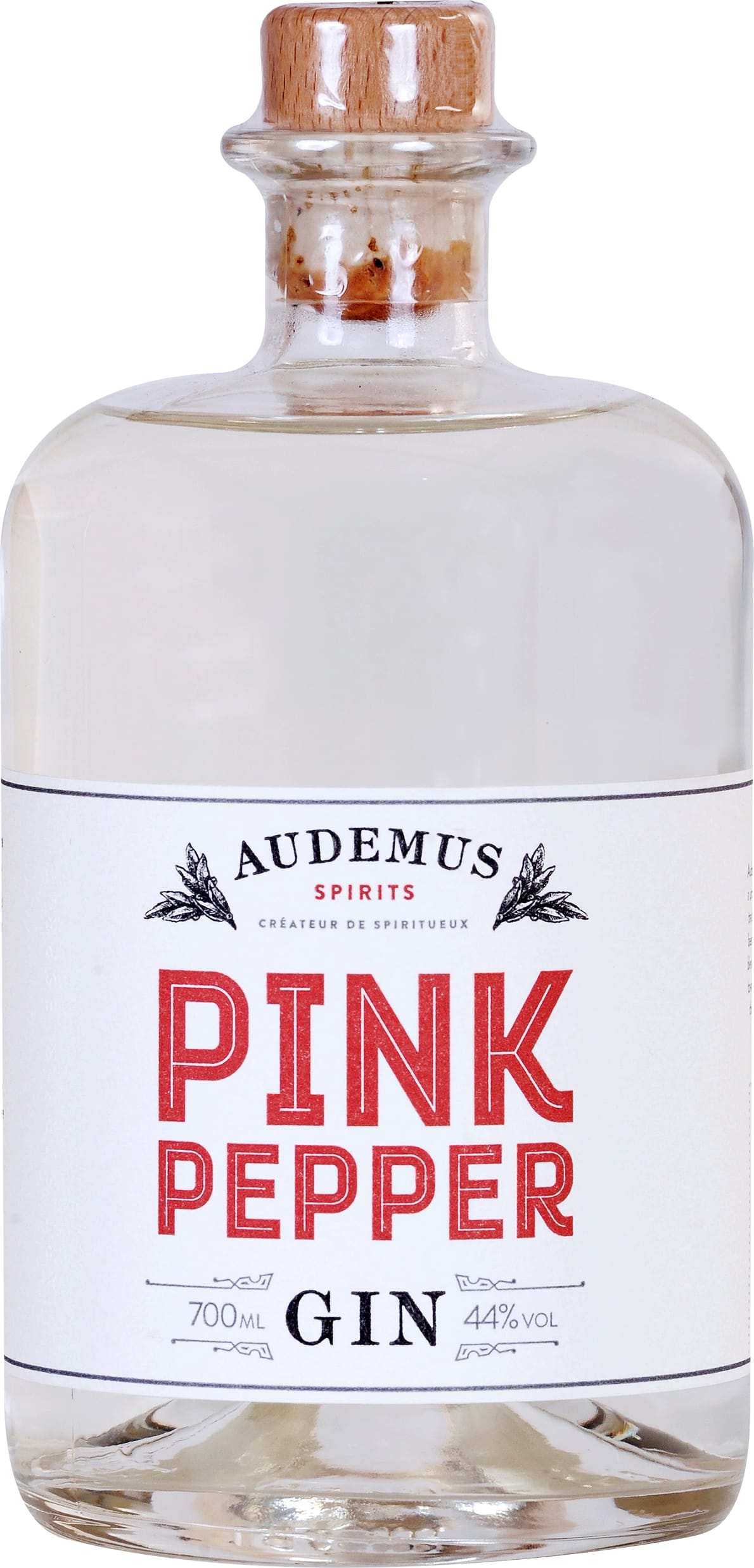 Audemus Pink Pepper Gin Original 70cl NV