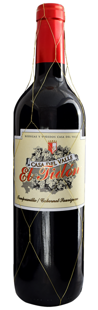 Thumbnail for Casa del Valle, 'El Tidon', Tierra de Castilla, Tempranillo Cabernet Sauvignon 2023 75cl