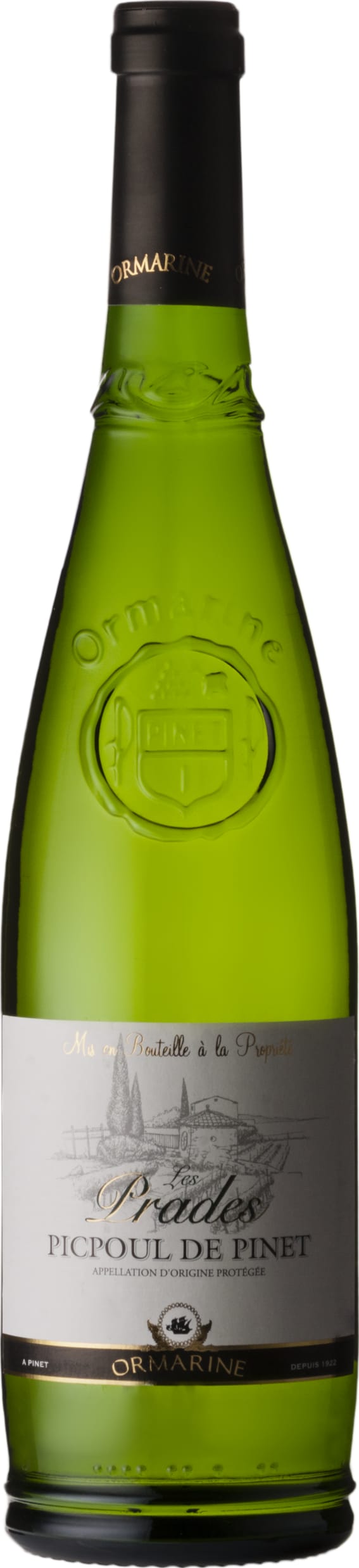 Les Prades Picpoul de Pinet l'Ormarine 'Les Prades' 2025 75cl