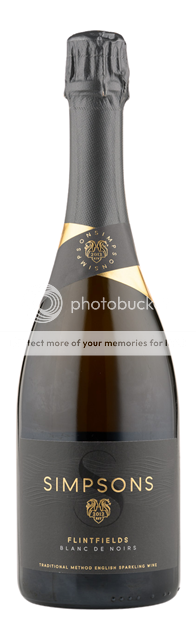 Simpsons Wine Estate, Kent, 'Flint Fields' Blanc de Noirs Brut 2020 75cl