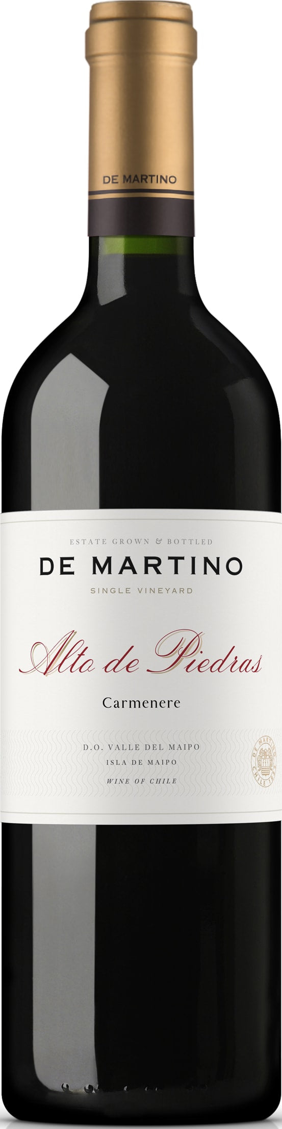 De Martino Carmenere 'Alto de Piedras' 2021 75cl - Buy De Martino Wines from GREAT WINES DIRECT wine shop