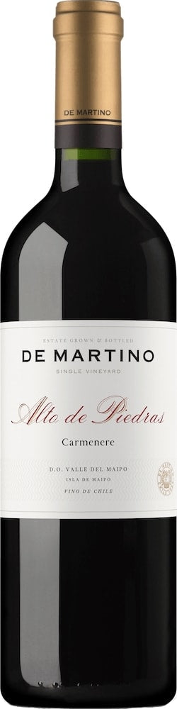 De Martino 'Alto de Piedras' Single-Vineyard Carmenere 2021 75cl