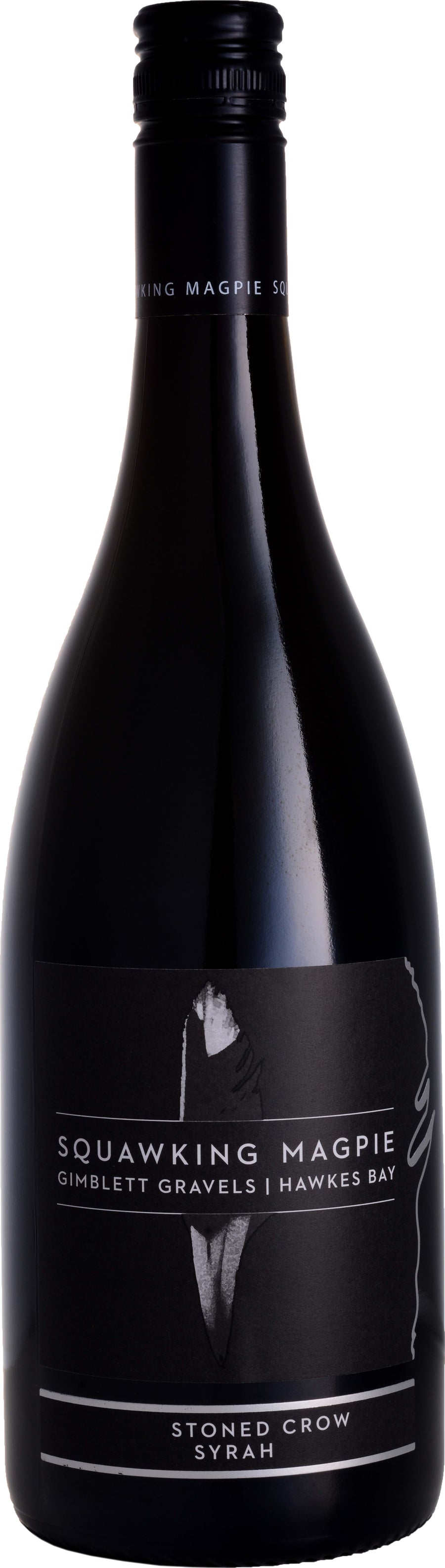 Squawking Magpie 2015 Stoned Crow Syrah, Squawking Magpie 2015 75cl