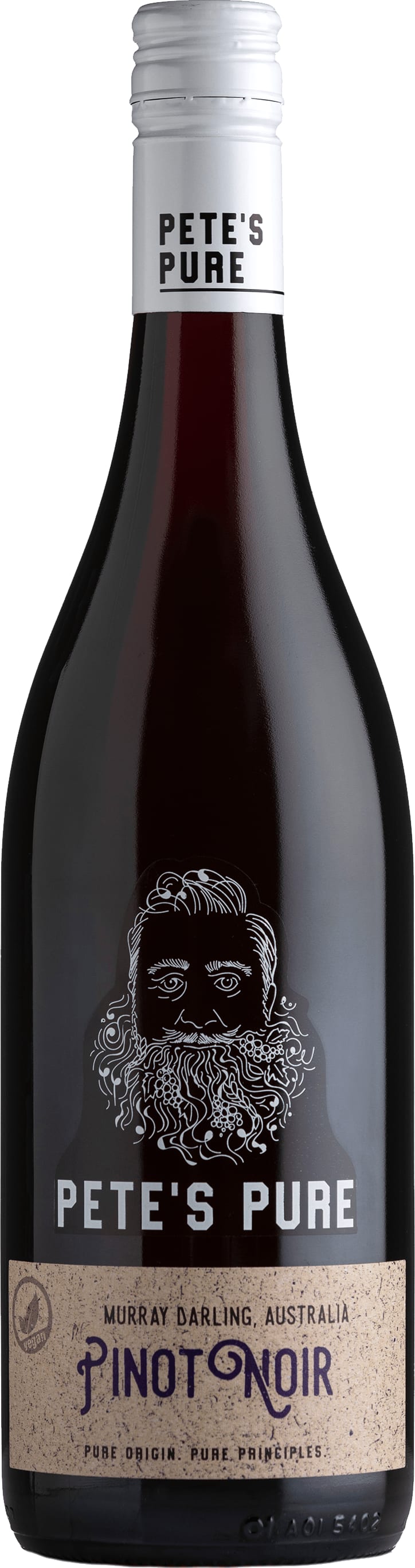 Pete's Pure Wine Pinot Noir 2021 75cl