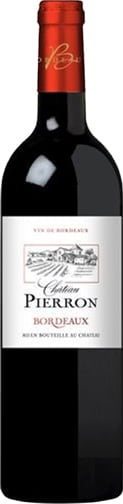 Chateau Pierron Bordeaux 2019 75cl