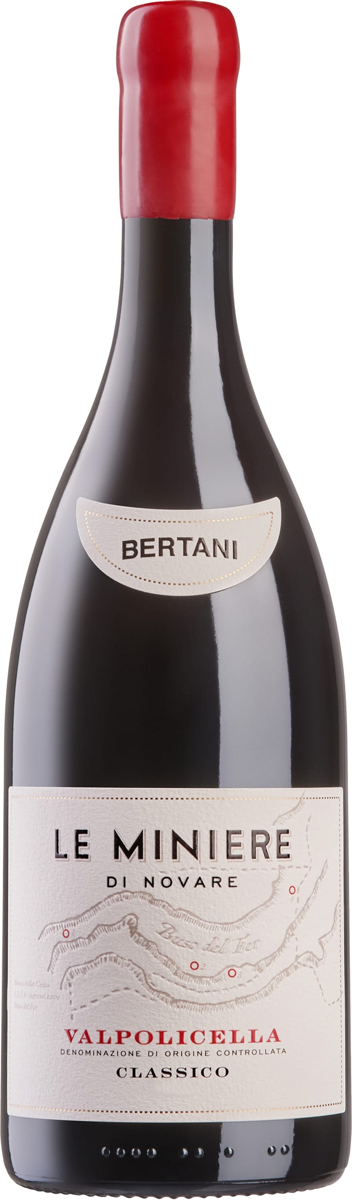 Bertani Valpolicella Classico Le Miniere di Novare 2022 75cl - Buy Bertani Wines from GREAT WINES DIRECT wine shop