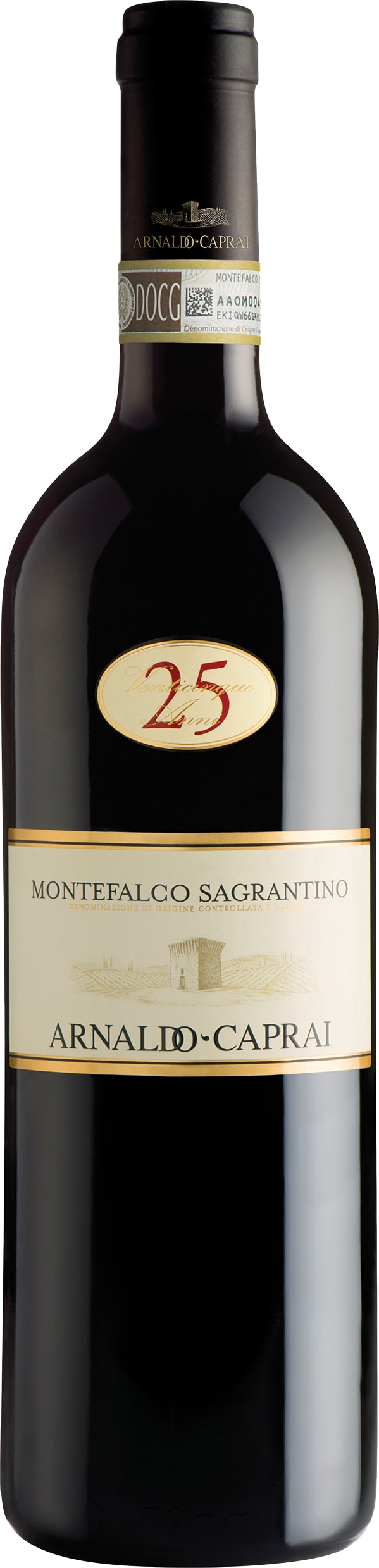 Arnaldo Caprai Sagrantino DOCG 25th Annivesary 2018 75cl - Buy Arnaldo Caprai Wines from GREAT WINES DIRECT wine shop