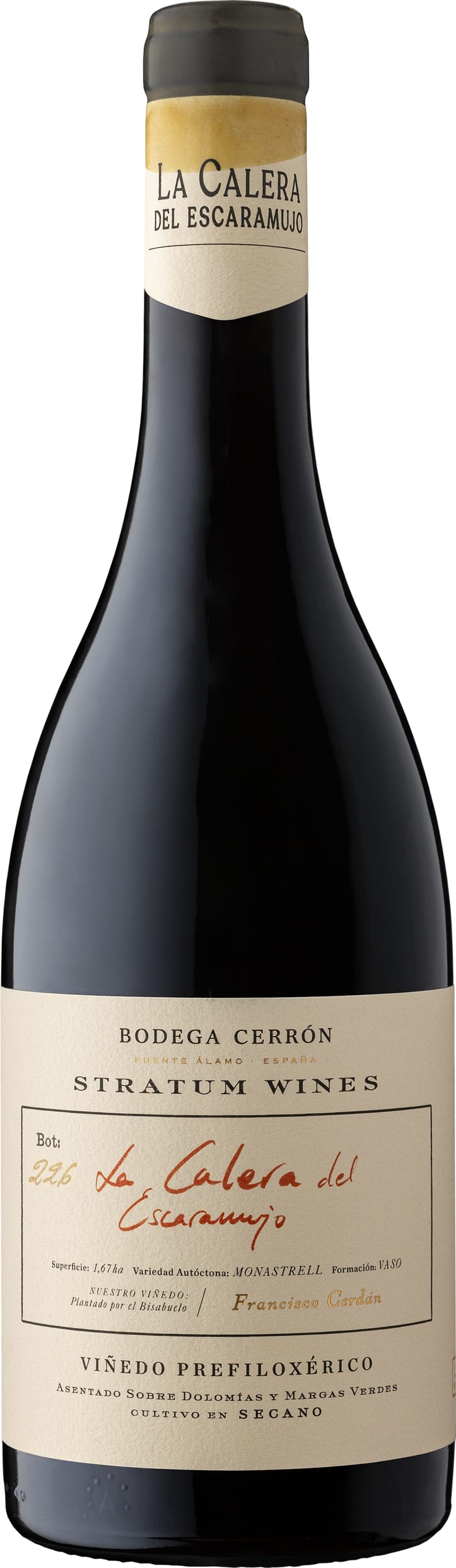 Bodega Cerron La Calera del Escaramujo Monastrell 2022 75cl