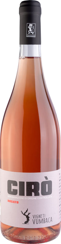 Thumbnail for Vumbaca Giuseppe Ciro DOC Rosato Organic 2022 75cl - Buy Vumbaca Giuseppe Wines from GREAT WINES DIRECT wine shop