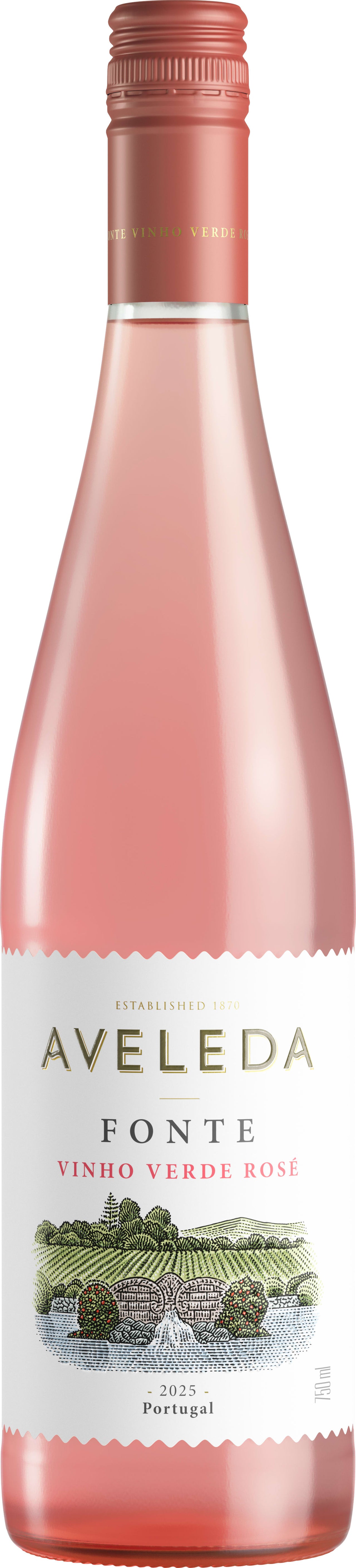 Fonte Vinho Verde Rose 25 Aveleda 75cl