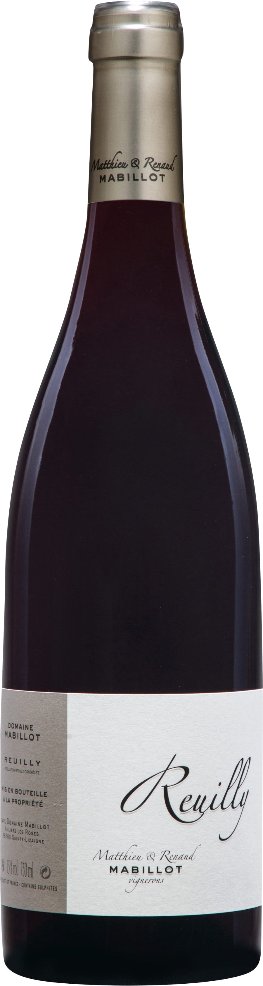 Domaine Mabillot Reuilly Pinot Noir 2025 75cl