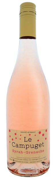 Thumbnail for Chateau de Campuget 'Le Campuget' Syrah Grenache Rose, Vin de Pays du Gard 2023 75cl - Buy Chateau de Campuget Wines from GREAT WINES DIRECT wine shop