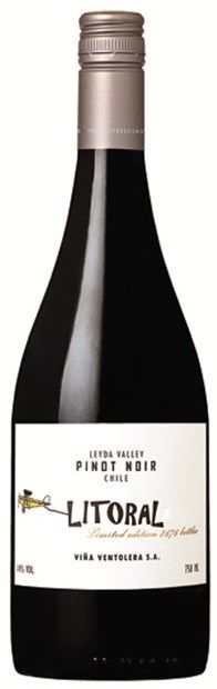 Thumbnail for Vina Ventolera 'Litoral', Valle de Leyda, Pinot Noir 2019 75cl - Buy Vina Ventolera Wines from GREAT WINES DIRECT wine shop