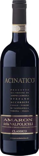 Accordini Amarone Classico DOCG Organic 2019 75cl