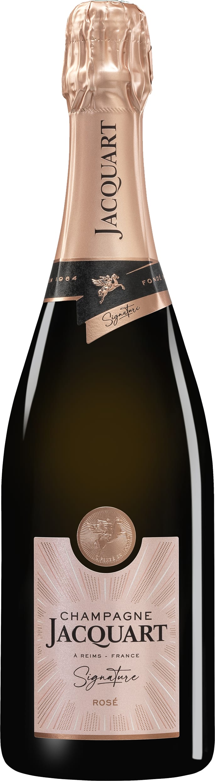 Champagne Jacquart Champagne Brut Signature Rose 75cl NV