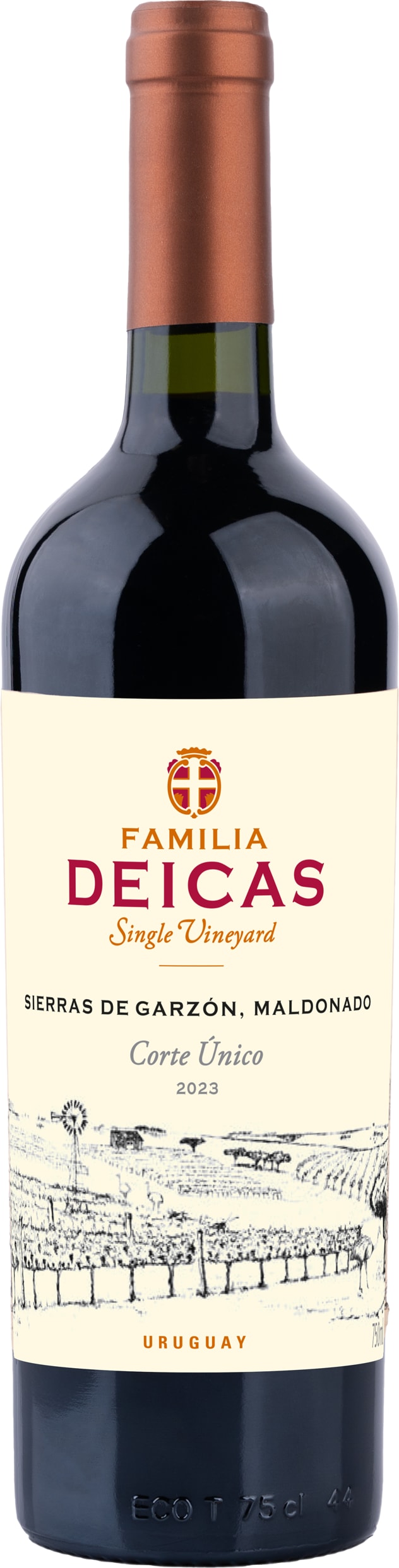 Familia Deicas Single Vineyard Garzon Corte Unico 2023 75cl