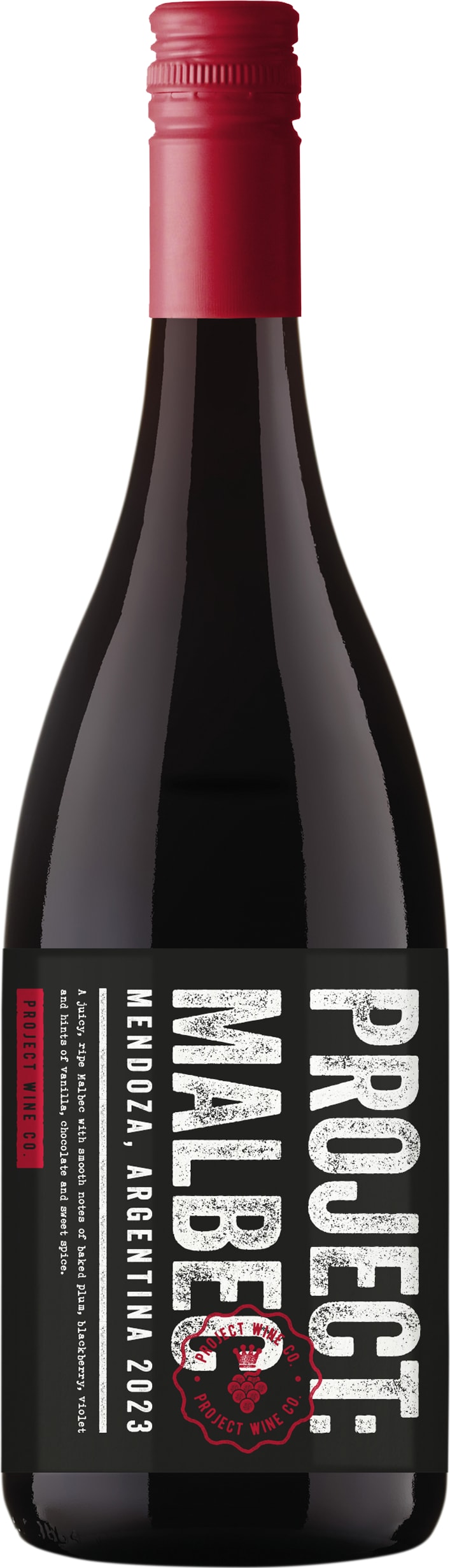 Project Malbec 25 Project Wine Co 75cl
