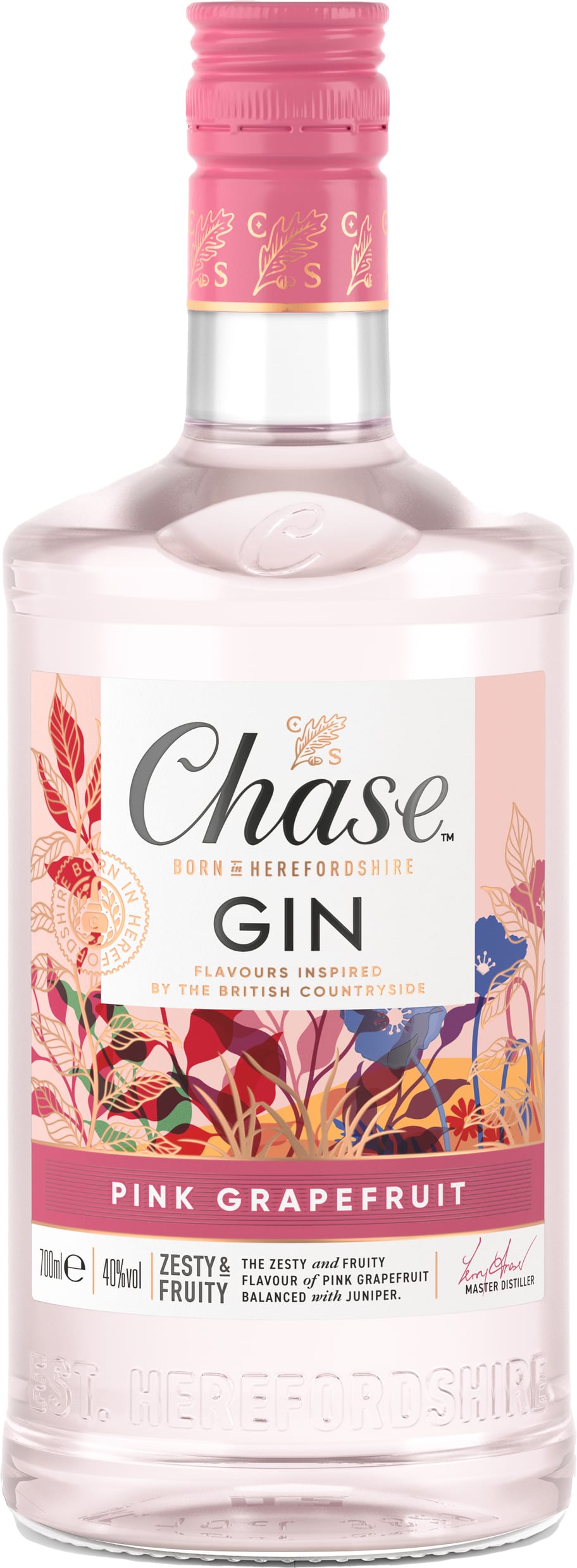 Chase Pink Grapefruit Gin 70cl NV