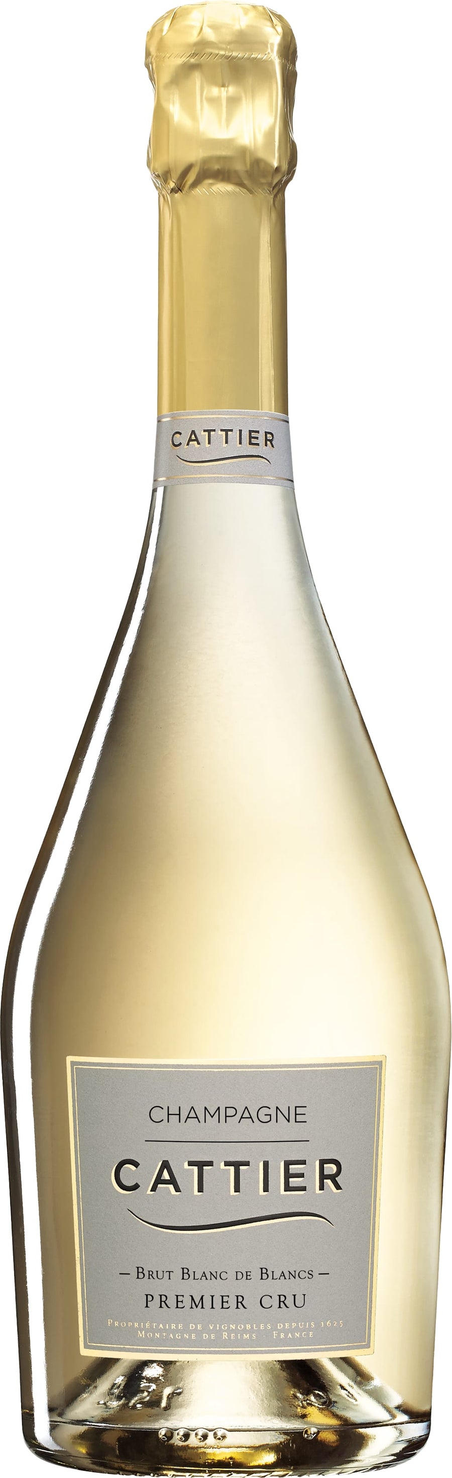 CHAMPAGNE CATTIER Blanc de Blancs Brut Premier Cru 75cl NV
