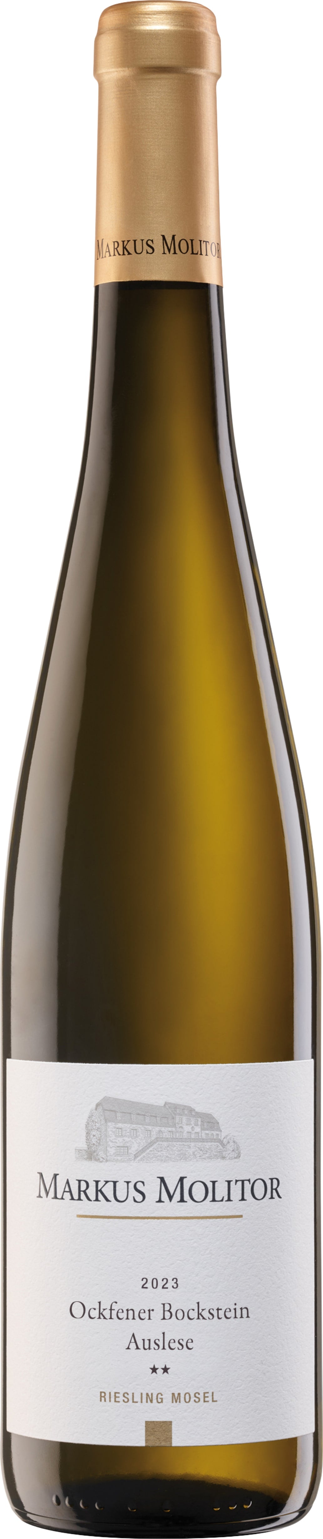 Weinmanufaktur Markus Molitor GmbH and Co KG Ockfener Bockstein Auslese** Riesling Gold Capsule 2023 75cl