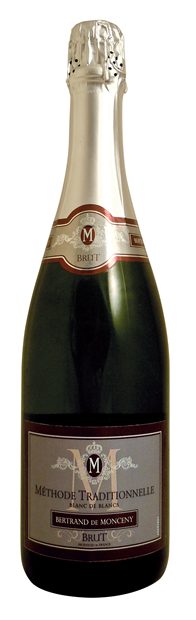 Thumbnail for Bertrand de Monceny, Blanc de Blancs Methode Traditionnelle Brut NV 75cl - Buy Bertrand de Monceny Wines from GREAT WINES DIRECT wine shop