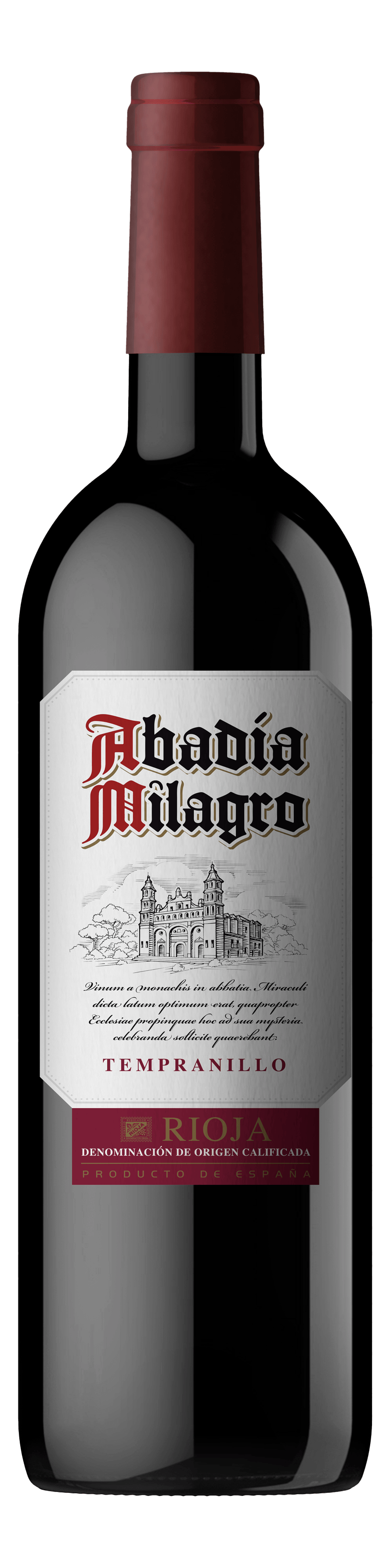 Abadia Milagro Tempranillo DOCa Rioja