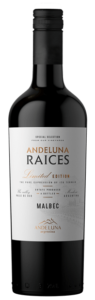 Andeluna 'Raices', Uco Valley, Malbec 2024 75cl