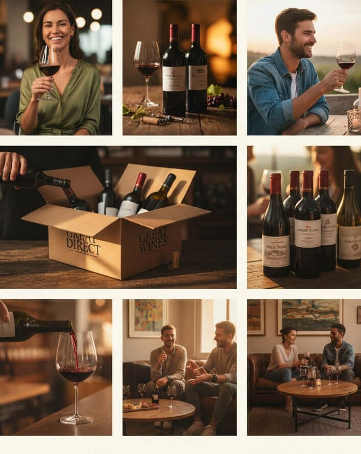 our best-selling red wines, enjoyed by a group of clients