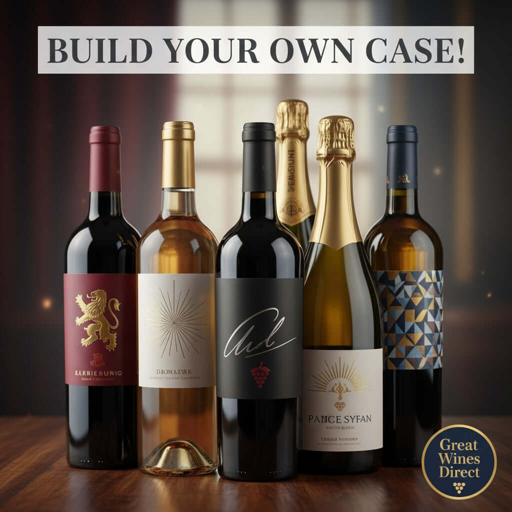 A mixed case of wines from Great Wines Direct with free shipping