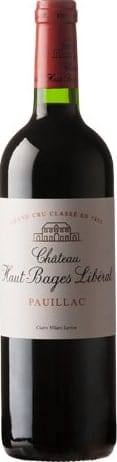 Chateau Haut-Bages Liberal Pauillac, 5eme Cru Classe 2017 75cl