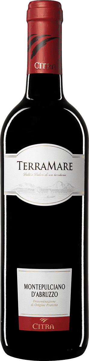 Citra Montepulciano d'Abruzzo Terramare 75cl - Buy Citra Wines from GREAT WINES DIRECT wine shop