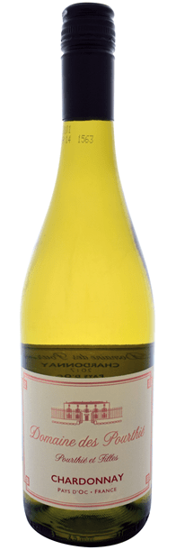 Thumbnail for Domaine des Pourthie, Pays d'Oc, Chardonnay 2023 75cl