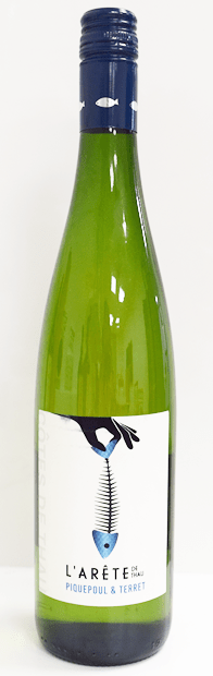 'l'Arete de Thau', Piquepoul Terret, Cotes de Thau 2023 75cl