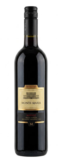 Thumbnail for monte maria merlot bottle, on a white background, from Great Wines Direct